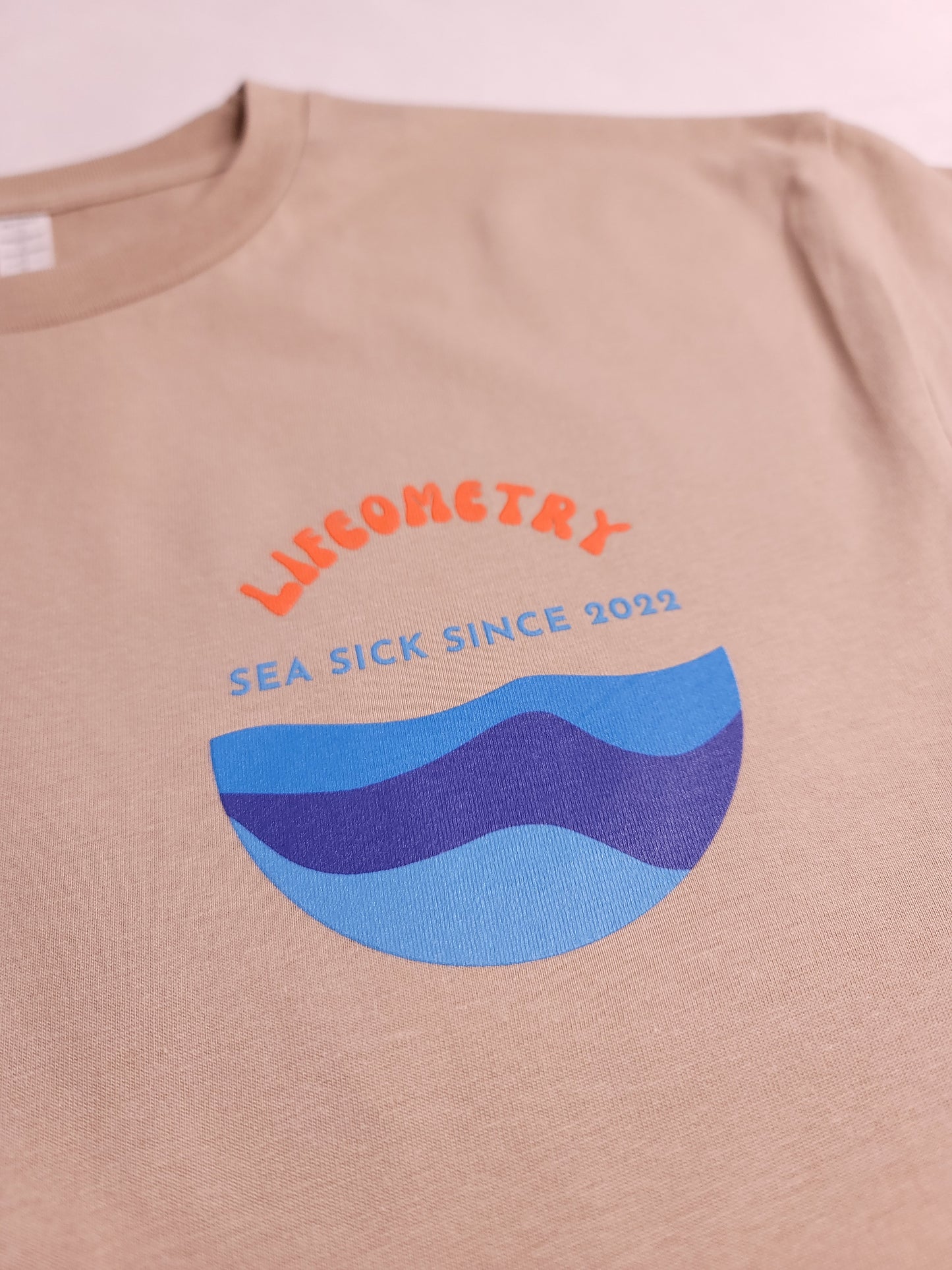 Sea Sick T-Shirt Tan