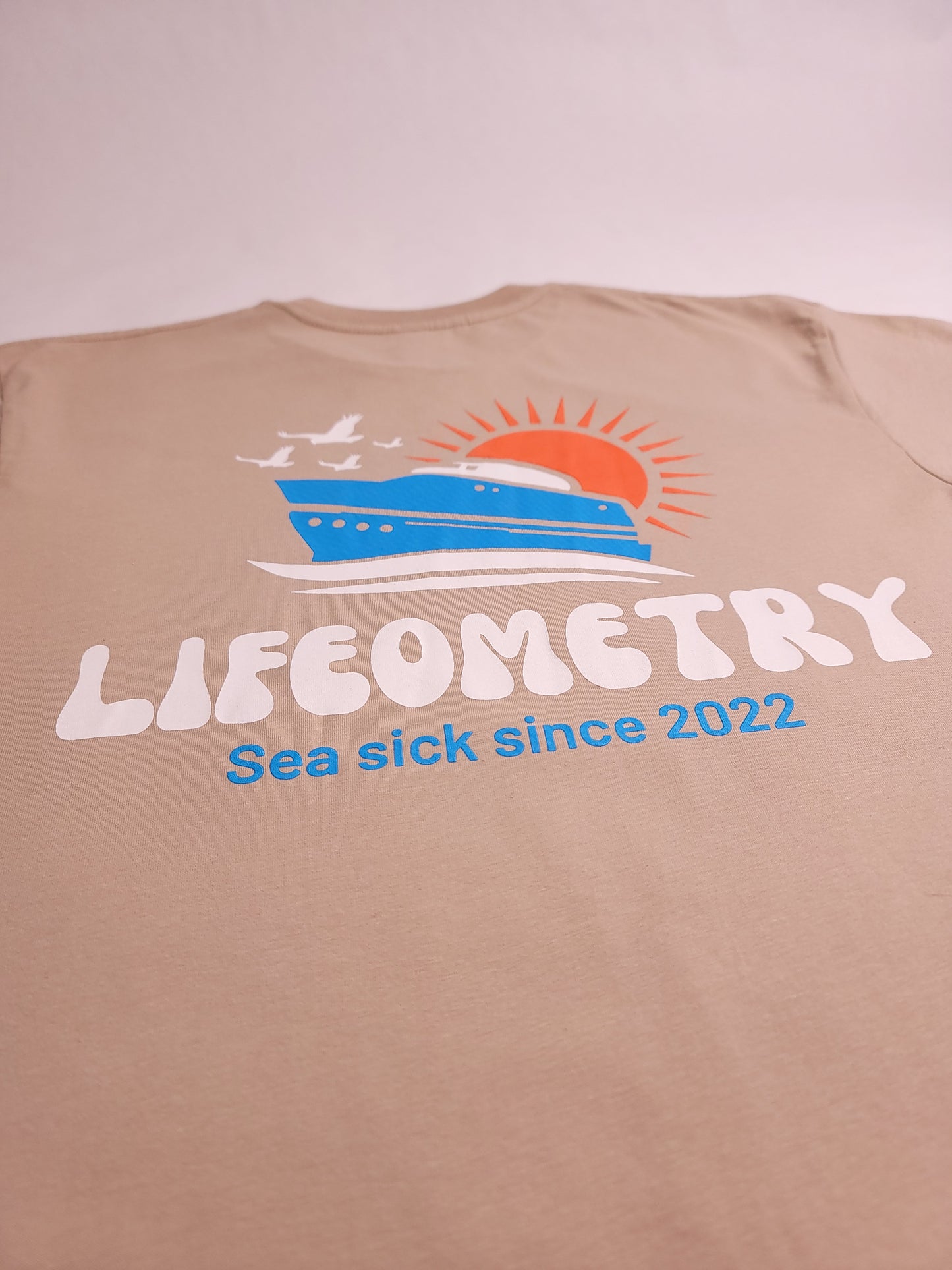 Sea Sick T-Shirt Tan