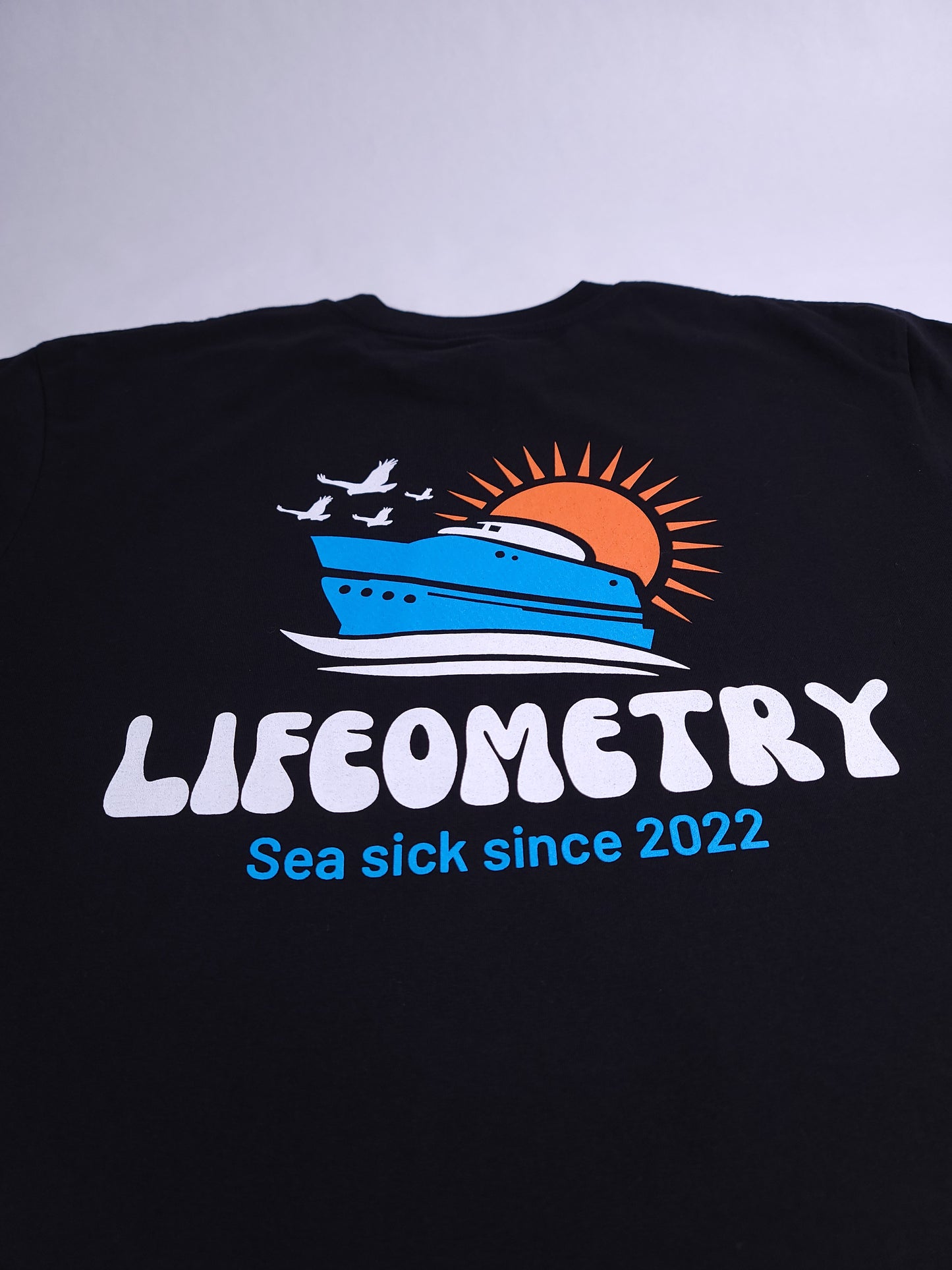 Sea Sick T-Shirt Black