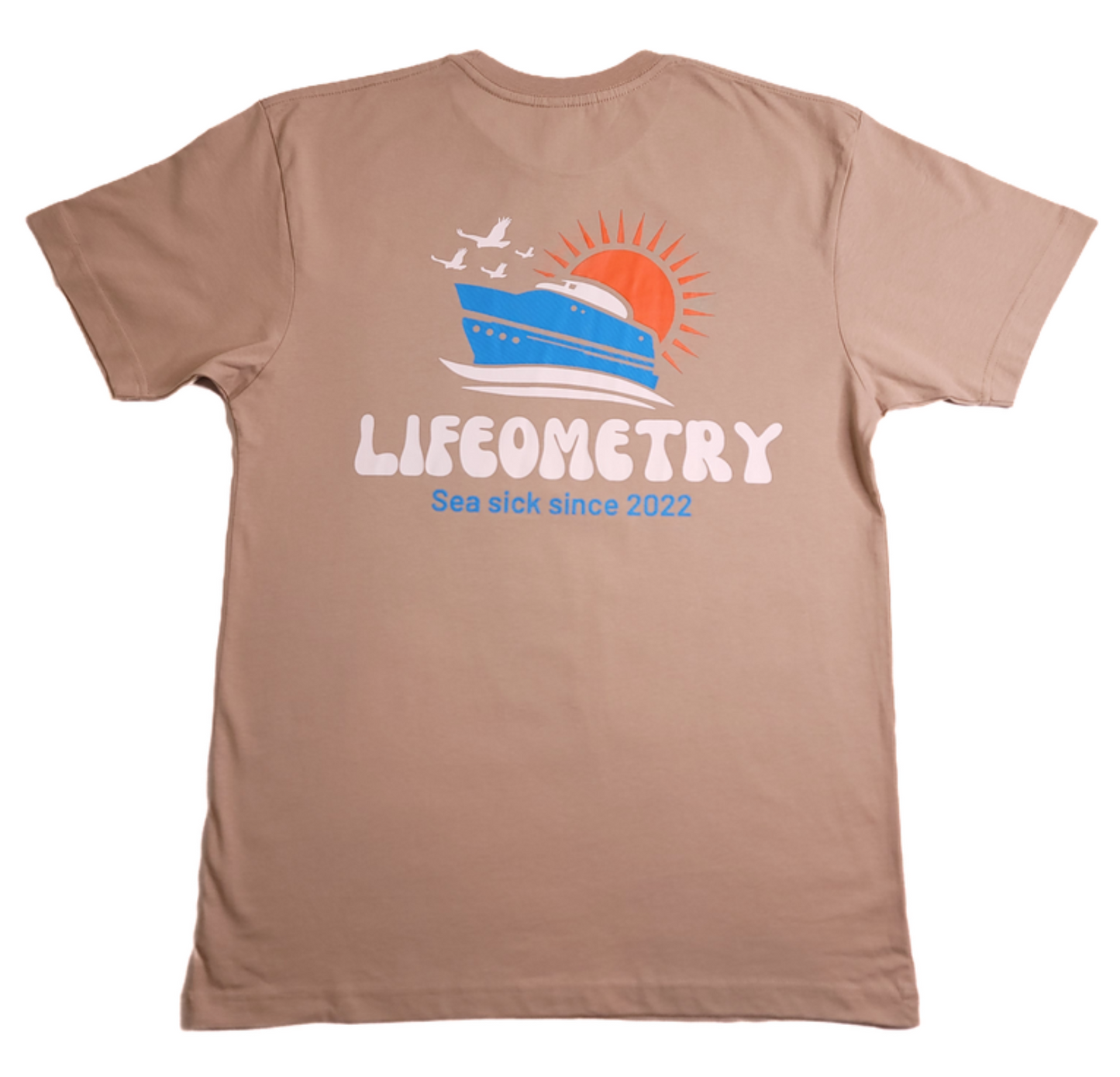 Sea Sick T-Shirt Tan