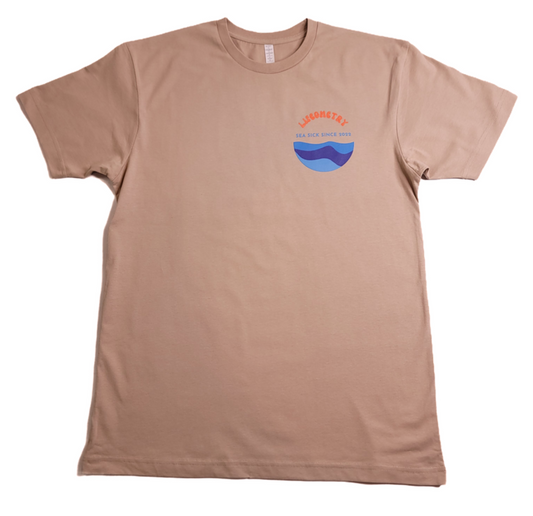 Sea Sick T-Shirt Tan